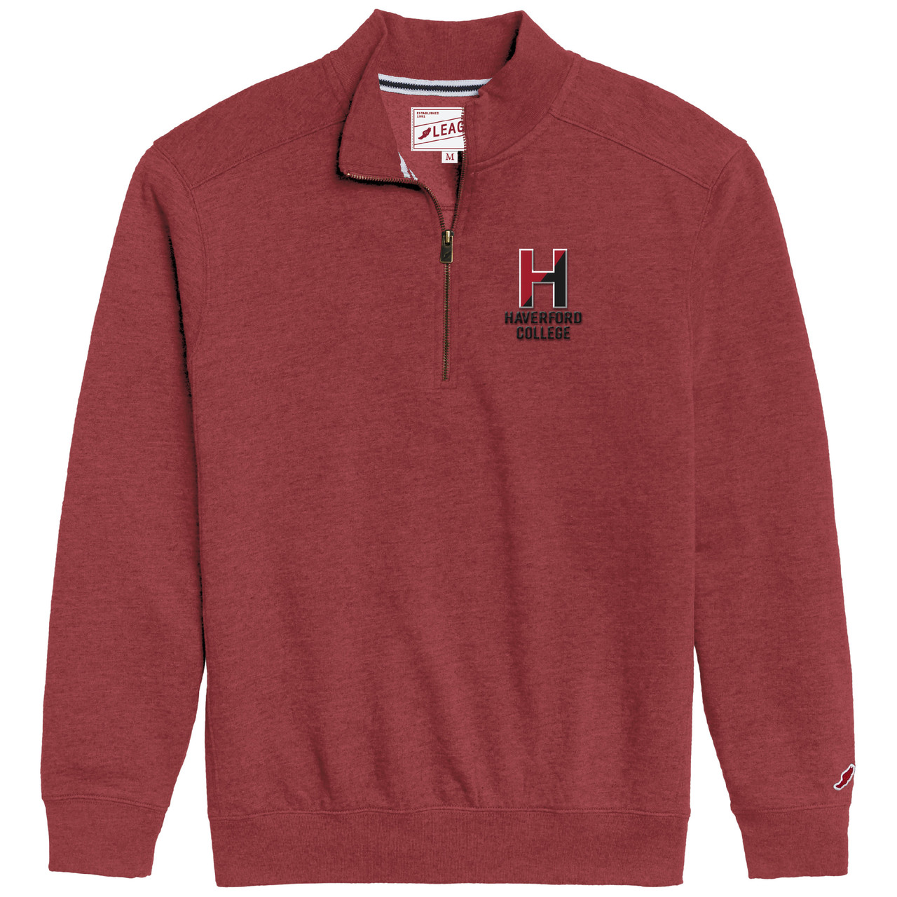 Heart バスケットボールウェア 160cm 4点セット 1/4 Zip Heritage Split H Logo - Haverford College Bookstore